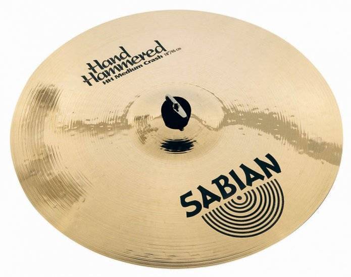 Sabian - Hand Hammered Medium Crash Cymbal - 18 Inch