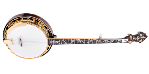 Gold Tone - Mastertone OB-300 Orange Blossom 5-String Deluxe Banjo, Gold Plated w/Case