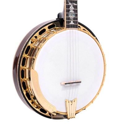 Mastertone OB-300 Orange Blossom 5-String Deluxe Banjo, Gold Plated w/Case