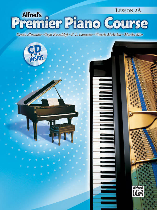Premier Piano Course, Lesson 2A - Piano - Book/CD
