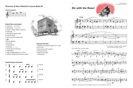 Premier Piano Course, Lesson 2A - Piano - Book/CD