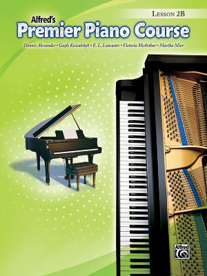 Alfred Publishing - Premier Piano Course, Lesson 2B - Piano - Book