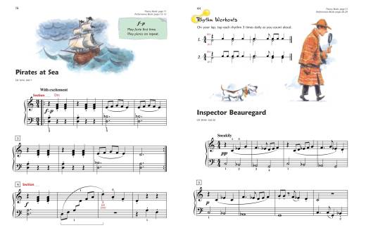 Premier Piano Course, Lesson 2B - Piano - Book