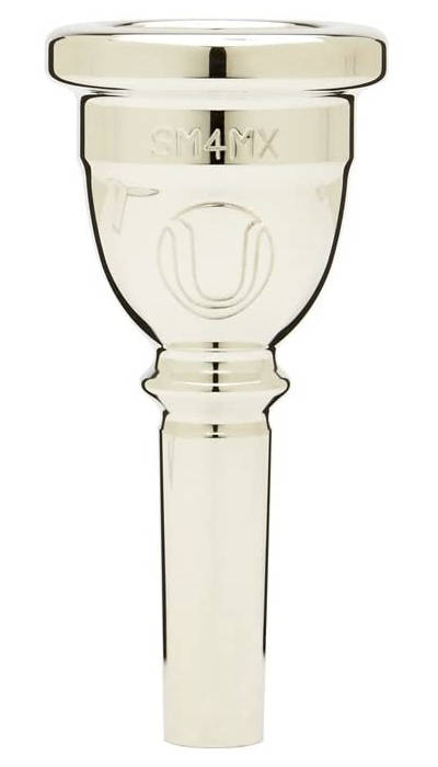 Steven Mead Ultra Euphonium Mouthpiece, Silver Plated - SM4MX