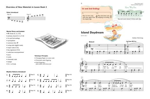 Premier Piano Course, Lesson 3 - Piano - Book