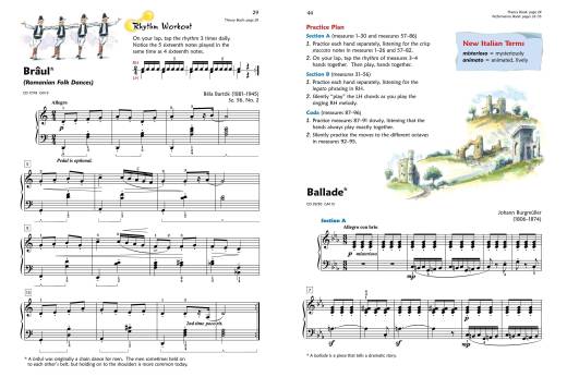 Premier Piano Course, Lesson 6 - Piano - Book/CD