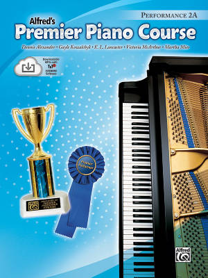 Alfred Publishing - Premier Piano Course, Performance 2A - Piano - Book/Audio Online