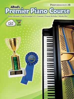 Alfred Publishing - Premier Piano Course, Performance 2B - Piano - Book/Audio Online