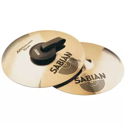 Sabian - AA Marching Band Medium Heavy (Pair) w/Straps - 18 Inch