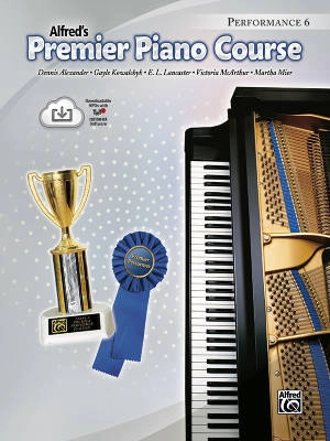 Alfred Publishing - Premier Piano Course, Performance 6 - Piano - Book/Audio Online