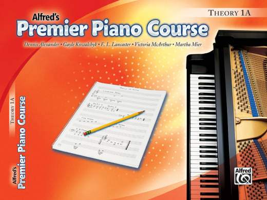 Alfred Publishing - Premier Piano Course, Theory 1A - Piano - Livre
