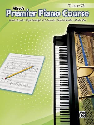 Alfred Publishing - Premier Piano Course, Theory 2B - Piano - Book