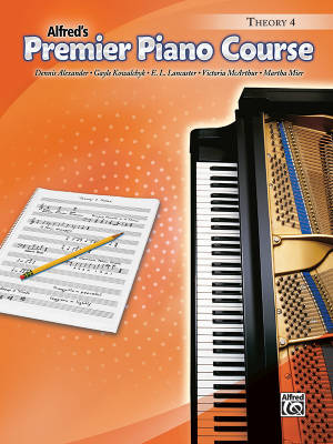 Premier Piano Course, Theory 4 - Piano - Book