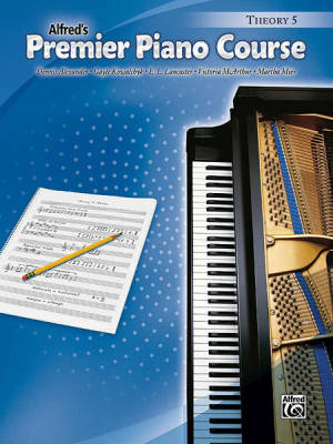 Premier Piano Course, Theory 5 - Piano - Book