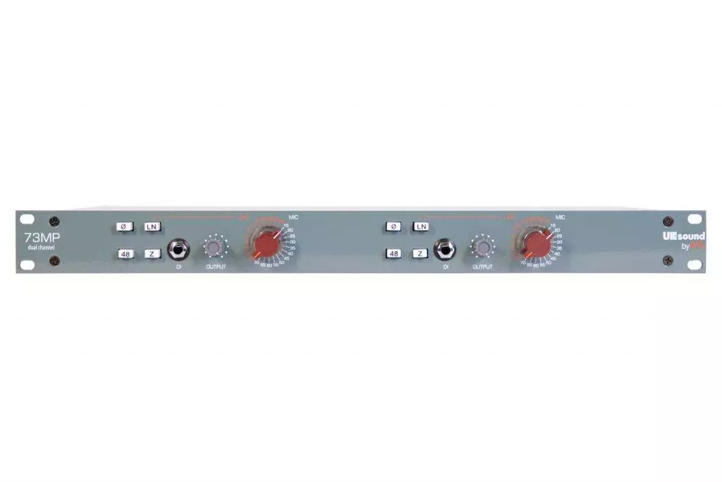 UK Sound 73MP Dual Channel Microphone Preamp