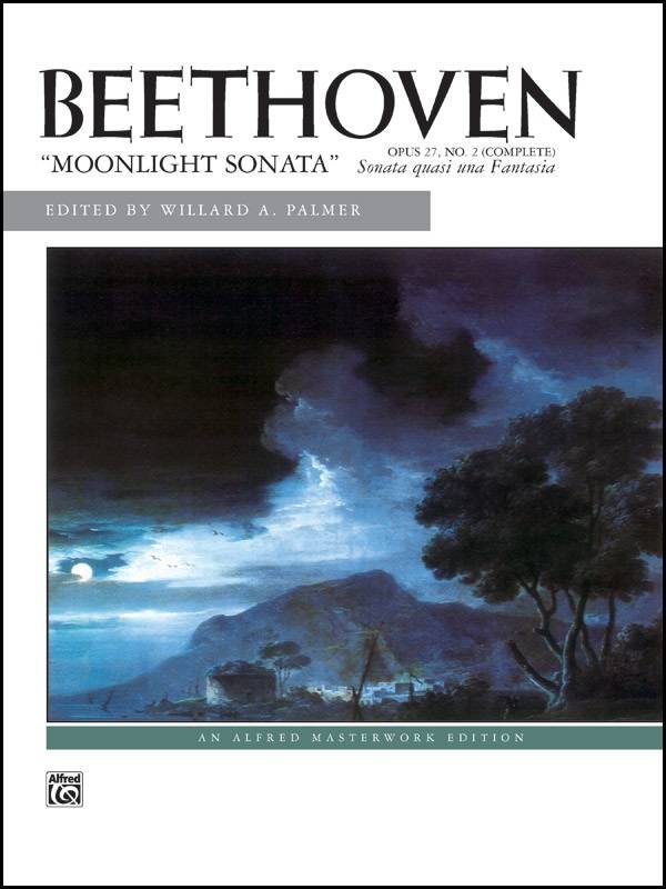 Moonlight Sonata, Opus 27, No. 2 (Complete) - Beethoven/Palmer - Piano - Sheet Music