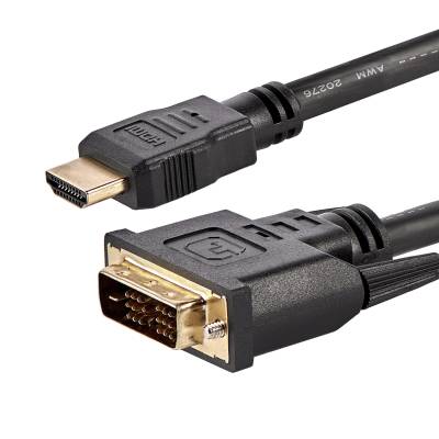 StarTech - 6ft (1.8m) HDMI to DVI-D Cable - M/M