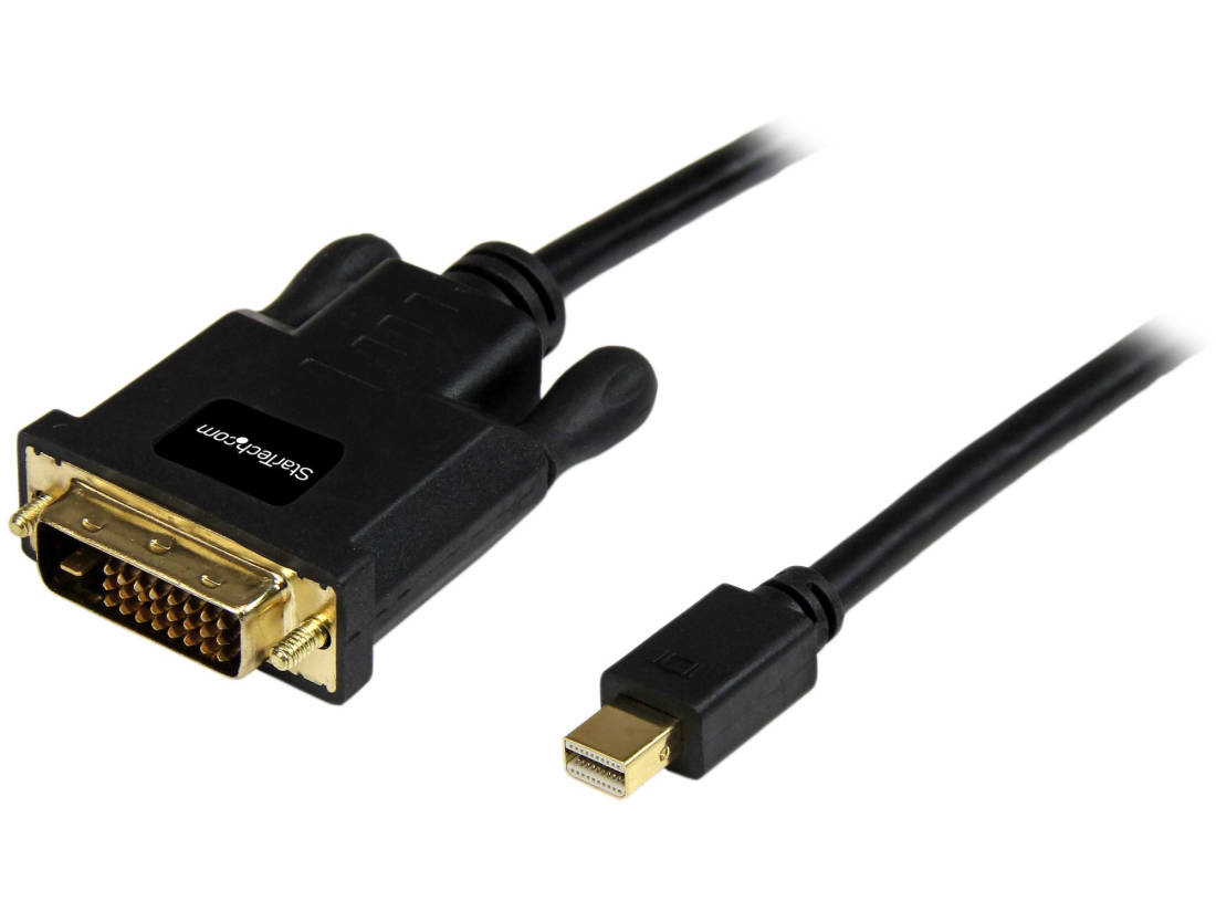 6ft (1.8m) Mini DisplayPort to DVI Adapter Converter Cable - M/M