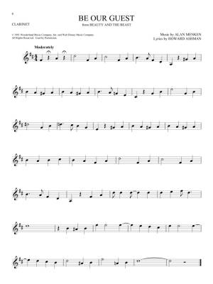 101 Disney Songs - Clarinet - Book