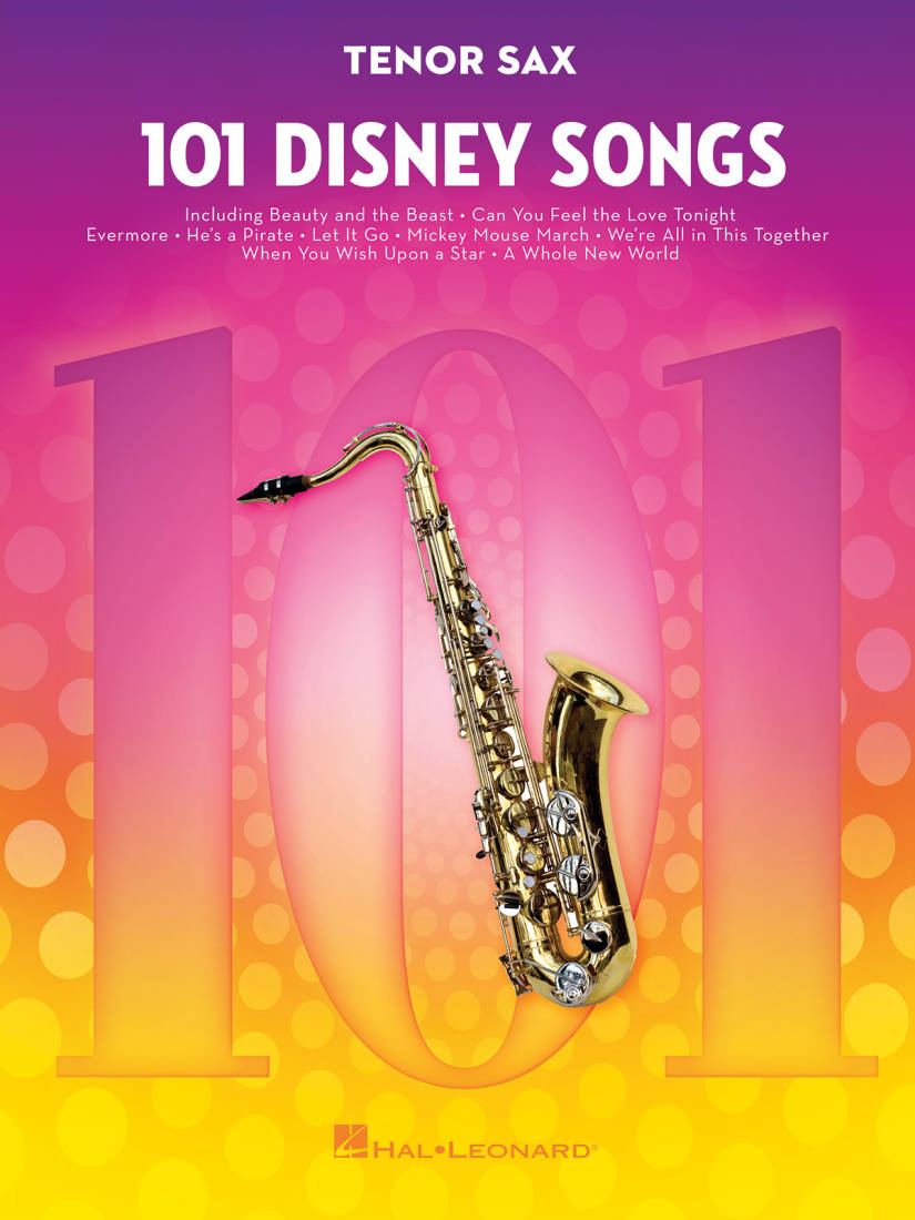 101 Disney Songs - Saxophone tnor - Book