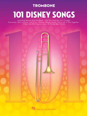 Hal Leonard - 101 Disney Songs - Trombone - Book