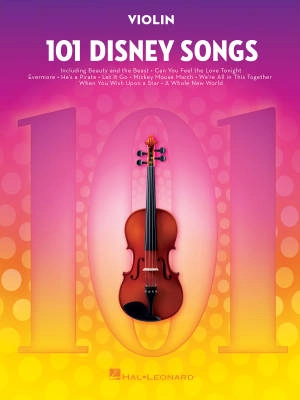 Hal Leonard - 101 Disney Songs - Violin - Book