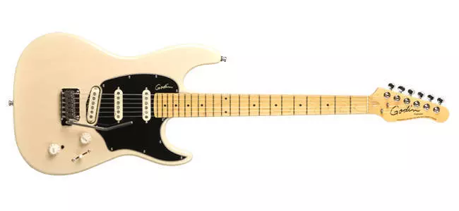 Progression Electric Guitar w/bag - Trans Cream MN