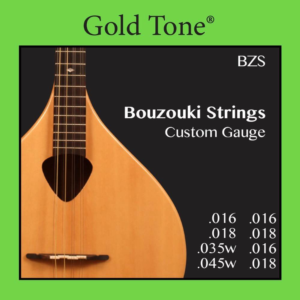 BZS Bouzouki Custom Gauge String Set, Ball End