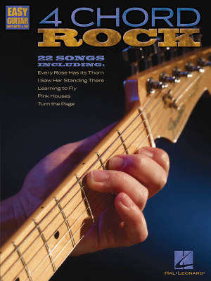 4 Chord Rock: Easy Guitar with Notes & Tab - Book