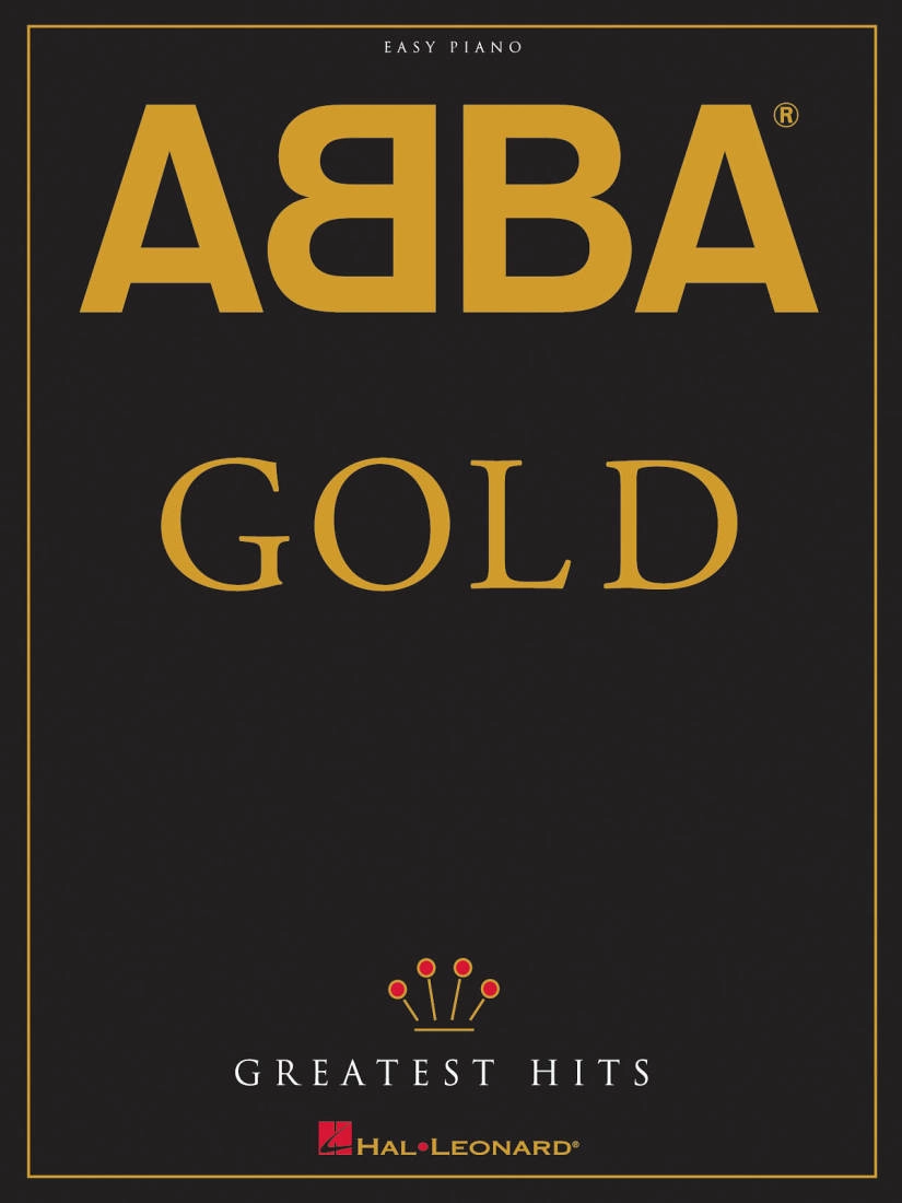 ABBA Gold: Greatest Hits - Easy Piano - Book