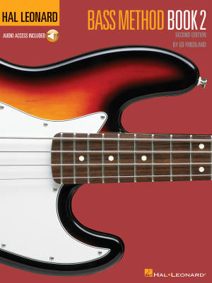 Hal Leonard - Hal Leonard Bass Method Book 2 (2nd Edition) - Friedland - Bass Guitar TAB - Book/Audio Online