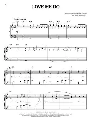 The Beatles 1 - Easy Piano - Book