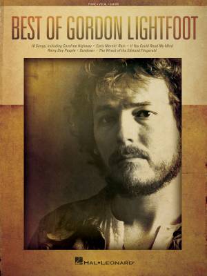 Hal Leonard - Best of Gordon Lightfoot - Piano/Vocal/Guitar - Book
