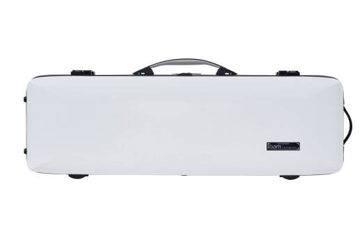 Bam Cases - Ice Supreme Hightech Oblong Violin Case - White/Black