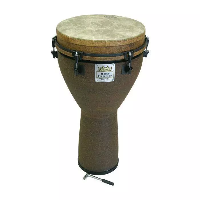 Djembe - 24x12 - Fabric Earth Finish