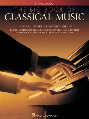 Hal Leonard - The Big Book of Classical Music - Piano - Book