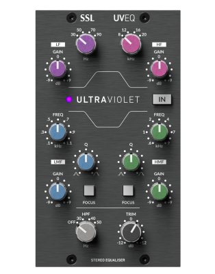 500 Series UltraViolet Fusion Stereo Equalizer