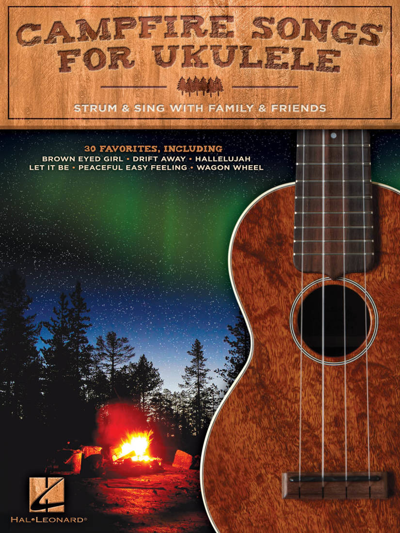 Campfire Songs for Ukulele: Strum & Sing with Family & Friends - Ukulele - Book