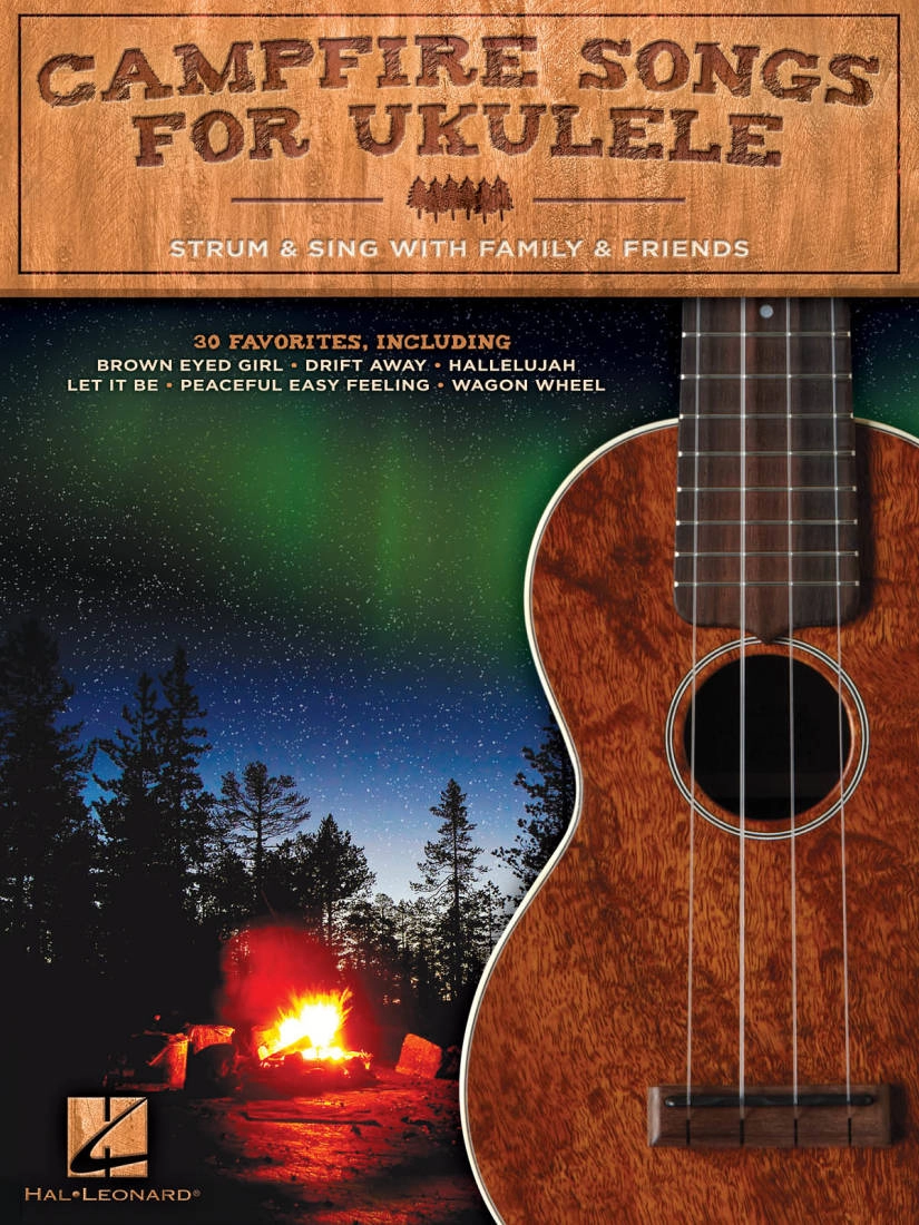 Campfire Songs for Ukulele: Strum & Sing with Family & Friends - Ukulele - Book