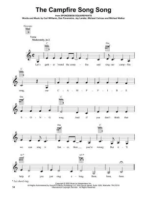 Campfire Songs for Ukulele: Strum & Sing with Family & Friends - Ukulele - Book