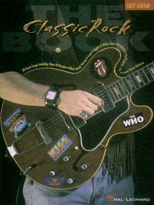 The Classic Rock Book - Easy Guitar - Book