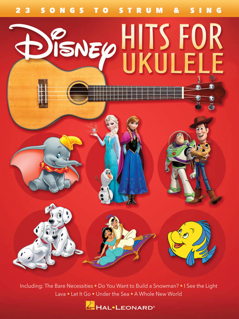 Disney Hits for Ukulele: 23 Songs to Strum & Sing - Ukulele - Book