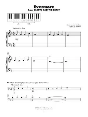 Disney Latest Movie Hits - Five Finger Piano - Book
