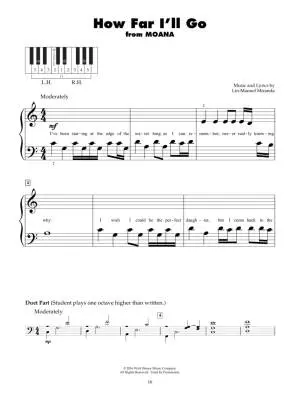 Disney Latest Movie Hits - Five Finger Piano - Book