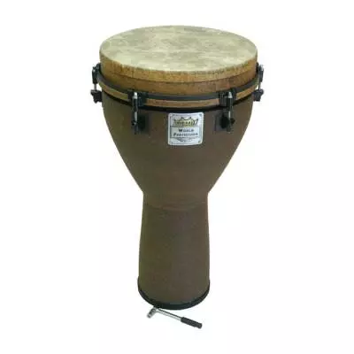 Djembe - 25x14 - Fabric Earth Finish