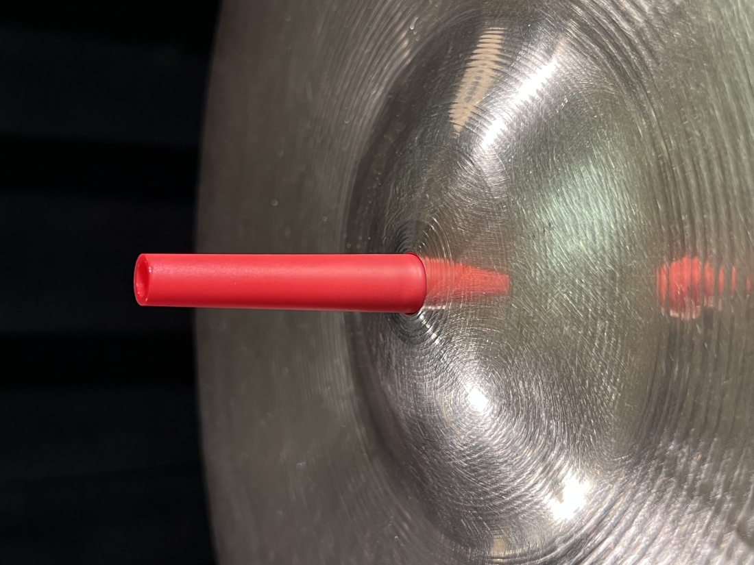 No Nuts Percussion Cymbal Sleeves (3 Pack) - Red | Long & McQuade