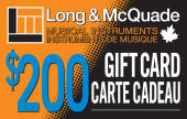 Long & McQuade - $200 Gift Card