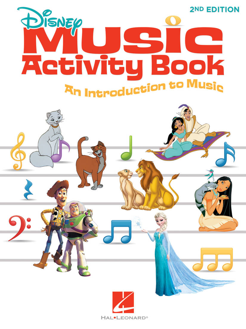 Disney Music Activity Book (2nd Edition) - Piano - Book