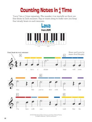 Disney Music Activity Book (2nd Edition) - Piano - Book