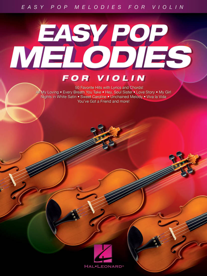 Easy Pop Melodies - Violin - Book